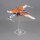 Acrylic stand for LEGO&reg; models (flat 24 cm high)