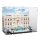 Acrylic display for LEGO&reg; 21062 Trevi Fountain (With background image & black base)