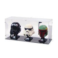 Acryl-Display f&uuml;r 3x LEGO&reg; Star Wars, Marvel...