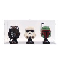 Acryl-Display f&uuml;r 3x LEGO&reg; Star Wars, Marvel...