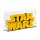 Display in acrilico per LEGO&reg; 75407 Logo Star Wars in mattoncini (con fondo nero)