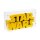 Pr&eacute;sentoir en acrylique pour LEGO&reg; 75407 Logo de Star Wars en briques (avec fond blanc)