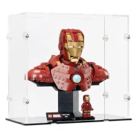 Acrylic display for LEGO&reg; 76627 Iron Man MK4 Bust...
