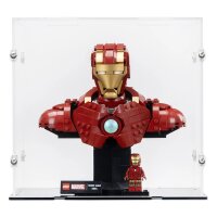 Acrylic display for LEGO&reg; 76627 Iron Man MK4 Bust...