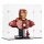 Acryl-Display f&uuml;r LEGO&reg; 76327 Iron Man MK4 (Mit schwarzem Boden)