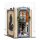 Display in acrilico per il Fermalibri LEGO&reg; 10351 Sherlock Holmes chiuso (con base nera)