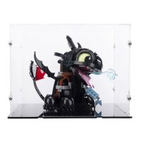 Display in acrilico per LEGO&reg; 10375 Dragon Trainer:...