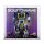 Acrylic display for LEGO&reg; 10358 Transformers: Soundwave (With background image & black base)