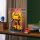 Acryl-Display f&uuml;r LEGO&reg; 10338 Transformers: Bumblebee  (Mit Hintergrundbild & schwarzem Boden)