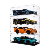 Pr&eacute;sentoir en acrylique pour LEGO&reg; 42208 Aston Martin Valkyrie (avec fond noir)