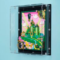 Acryl-Wand-Display f&uuml;r LEGO&reg; 75685 Emerald City...