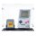Pr&eacute;sentoir en acrylique pour LEGO&reg; 72046 Game Boy (avec fond noir)
