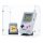 Display in acrilico per LEGO&reg; 72046 Game Boy (con fondo bianco)