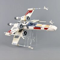 Supporto in acrilico per LEGO&reg; 75355 Star WarsUCS X-Wing Starfighter (angolato, alto 4 cm)