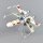 Supporto in acrilico per LEGO&reg; 75355 Star WarsUCS X-Wing Starfighter (angolato, alto 4 cm)