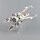 Supporto in acrilico per LEGO&reg; 75355 Star WarsUCS X-Wing Starfighter (angolato, alto 4 cm)
