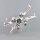 Supporto in acrilico per LEGO&reg; 75355 Star WarsUCS X-Wing Starfighter (angolato, alto 4 cm)