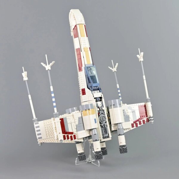 Support vertical en acrylique pour le chasseur stellaire LEGO&reg; 75355 Star Wars USC X-Wing