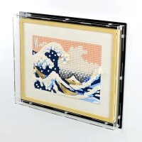 Acryl-Wand-Display f&uuml;r LEGO&reg; 31208 Hokusai -...