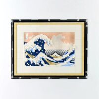 Acryl-Wand-Display f&uuml;r LEGO&reg; 31208 Hokusai -...