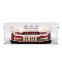 Acryl-Display f&uuml;r LEGO&reg; 10272 Old Trafford Manchester United Stadion (mit schwarzem Boden)