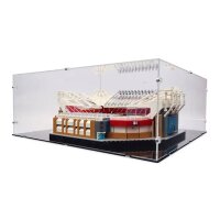 Acryl-Display f&uuml;r LEGO&reg; 10272 Old Trafford Manchester United Stadion (mit schwarzem Boden)