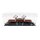 Acrylic display for LEGO&reg; 10277 Crocodile Locomotive (With black floor)