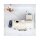 Acrylic XL display for LEGO&reg; 21330 Home Alone (With white floor)