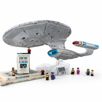 2in 1Acrylic stand for LEGO&reg; 10356 Star Trek U.S.S....