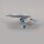 Supporto in acrilico 2 in 1 per LEGO&reg; 10356 Star Trek U.S.S. Enterprice NCC-1701-D (Regolabile)