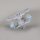 Supporto in acrilico 2 in 1 per LEGO&reg; 10356 Star Trek U.S.S. Enterprice NCC-1701-D (Regolabile)