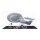 Acryl-Display f&uuml;r LEGO&reg; 10356 Star Trek: U.S.S. Enterprise NCC-1701-D (Mit schwarzem Boden inkl. 2 St&auml;nder)