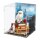 Acryl-Display f&uuml;r LEGO&reg; 76466 Harry Potter -  Stein der Weisen &ndash; Sammleredition (Mit Hintergrundbild & schwarzem Boden)