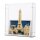 Acryl-Display f&uuml;r LEGO&reg; 21064 Paris &ndash; Stadt der Liebe (Mit schwarzem Boden)