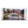 Acryl-Display f&uuml;r LEGO&reg; 77256 Zeitmaschine aus Zur&uuml;ck in die Zukunft (Mit Uhrenturm Hintergrundbild & St&auml;nder f&uuml;r 2 Platzierungsvarianten)