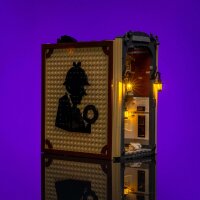 LMB 2.0 LED Licht Set f&uuml;r LEGO&reg; 10351 Sherlock Homes - B&uuml;cherst&uuml;tze