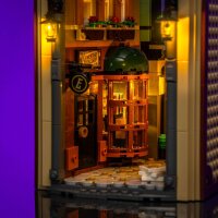 LMB 2.0 LED Licht Set f&uuml;r LEGO&reg; 10351 Sherlock Homes - B&uuml;cherst&uuml;tze
