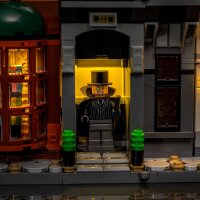 LMB 2.0 LED Licht Set f&uuml;r LEGO&reg; 10351 Sherlock Homes - B&uuml;cherst&uuml;tze