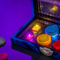 LMB 2.0 Kit di illuminazione a LED per LEGO&reg; 40892 Pok&eacute;mon Collezione Medaglie della regione di Kanto