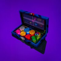 LMB 2.0 Kit di illuminazione a LED per LEGO&reg; 40892 Pok&eacute;mon Collezione Medaglie della regione di Kanto