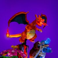 LMB 2.0 Kit di illuminazione a LED per LEGO&reg; 72153 Pok&eacute;mon - Venusaur, Charizard e Blastoise