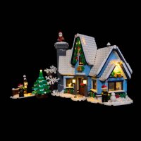 Kit di illuminazione a LED per LEGO® 10293 La visita di Babbo Natale