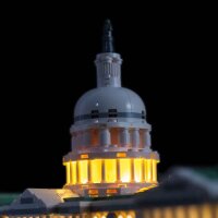 Kit di illuminazione a LED per LEGO® 21030 Campidoglio die Washington