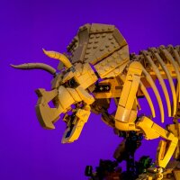 LMB 2.0 LED Licht Set f&uuml;r LEGO&reg; 77985 Dinosaurier-Fossilien - Triceratops