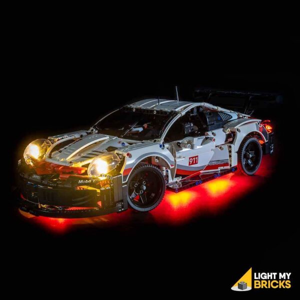 Kit di illuminazione a LED per LEGO® 42096 Porsche 911 RSR