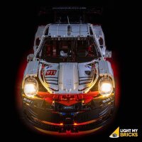 Kit di illuminazione a LED per LEGO® 42096 Porsche 911 RSR
