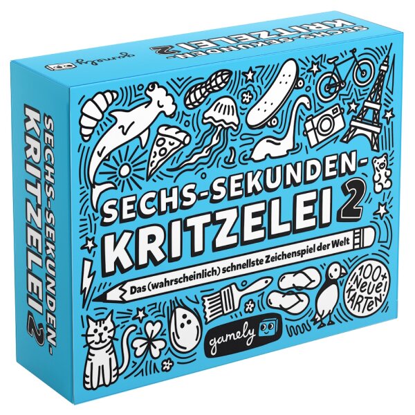 SECHS-SEKUNDEN-KRITZELEI  2 - (100 Zus&auml;tzliche Karten)