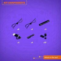 LMB 2.0 LED Licht Set f&uuml;r LEGO&reg; 11513 Dunkles Blumengesteck