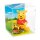Pr&eacute;sentoir en acrylique pour LEGO&reg; 43300 Winnie lOurson (avec image darri&egrave;re-plan et base blanc)