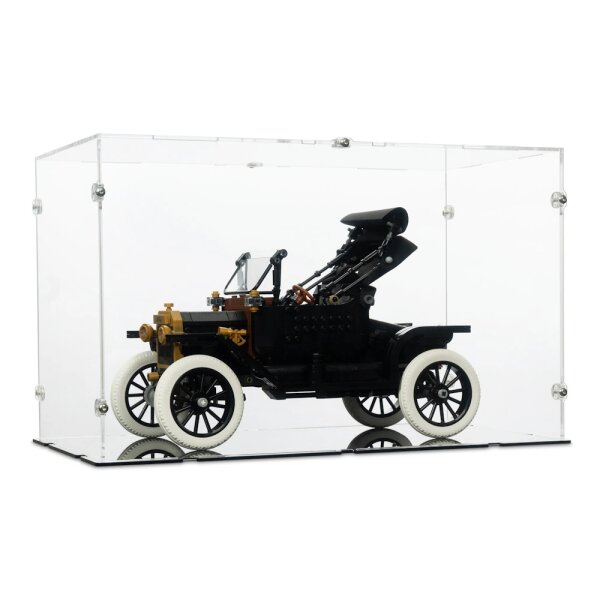 Acrylic display for LEGO&reg; 11376 Ford Model T (With black floor)